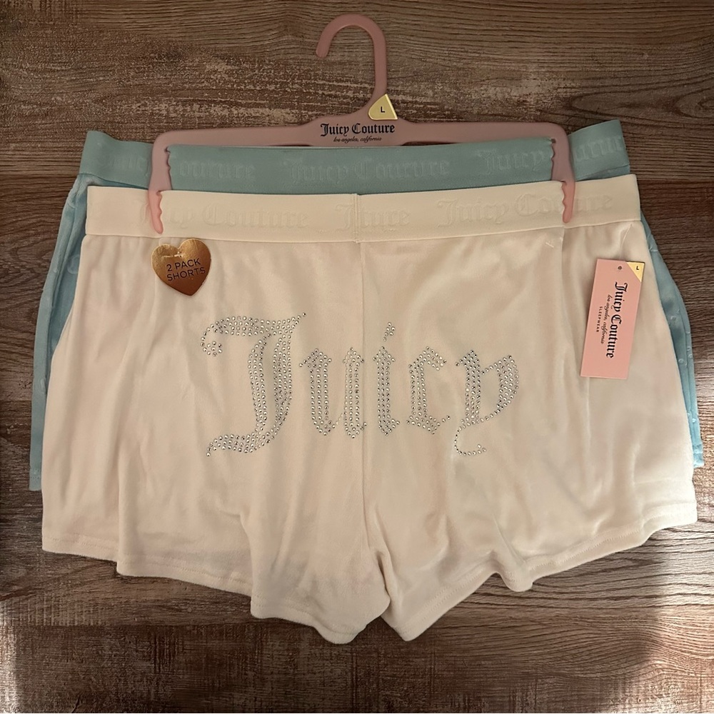 Juicy Couture 2PCK Velour Sleeping Shorts
